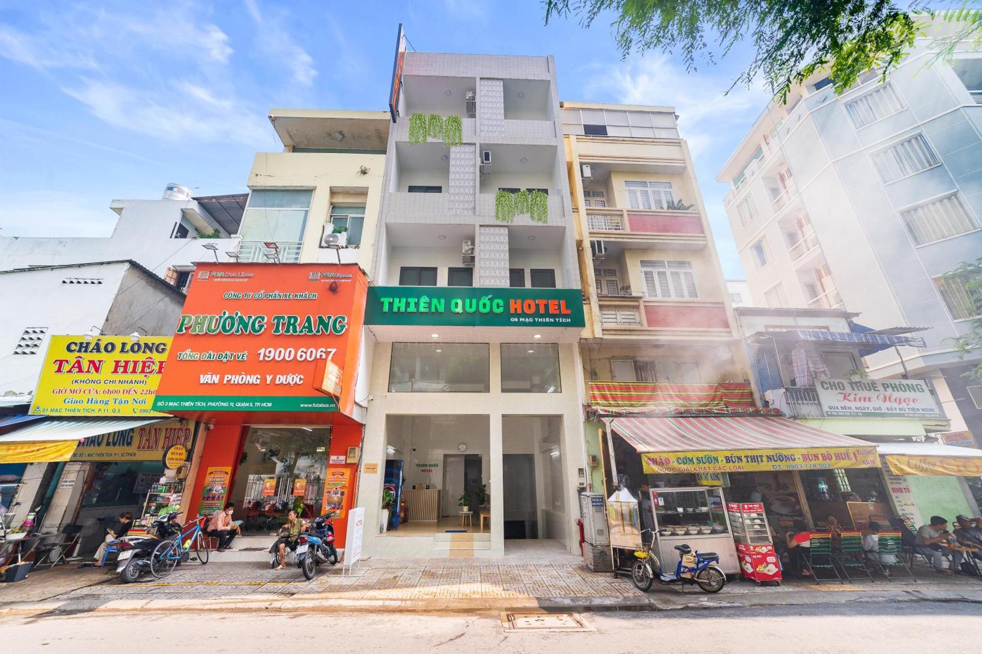 Thien Quoc Hotel Ho Chi Minh-stad Buitenkant foto