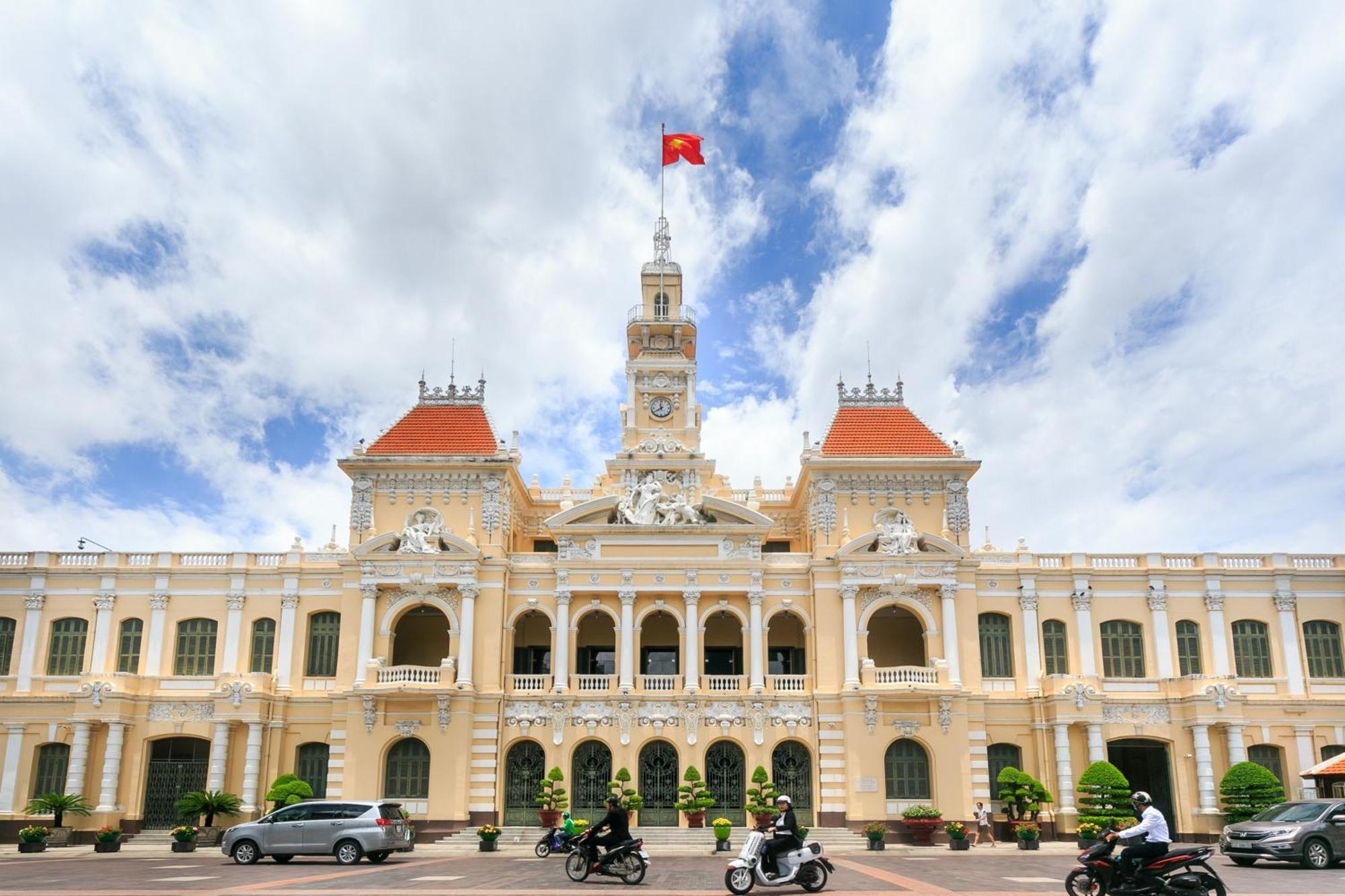 Thien Quoc Hotel Ho Chi Minh-stad Buitenkant foto