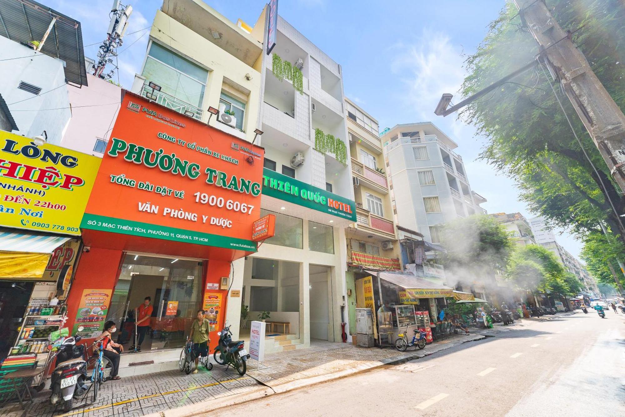 Thien Quoc Hotel Ho Chi Minh-stad Buitenkant foto