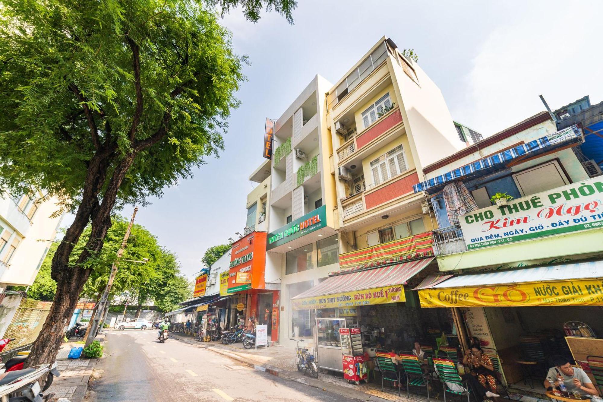 Thien Quoc Hotel Ho Chi Minh-stad Buitenkant foto